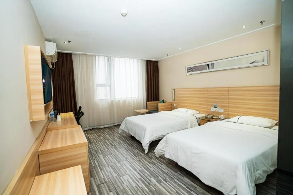 Bed in City Comfort Inn Chongqing Yuzhong District Daping Hospital