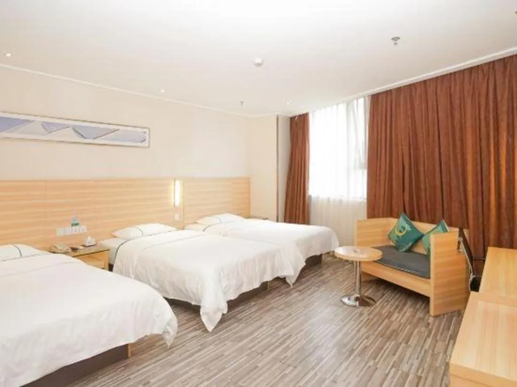 Bed in City Comfort Inn Chongqing Yuzhong District Daping Hospital