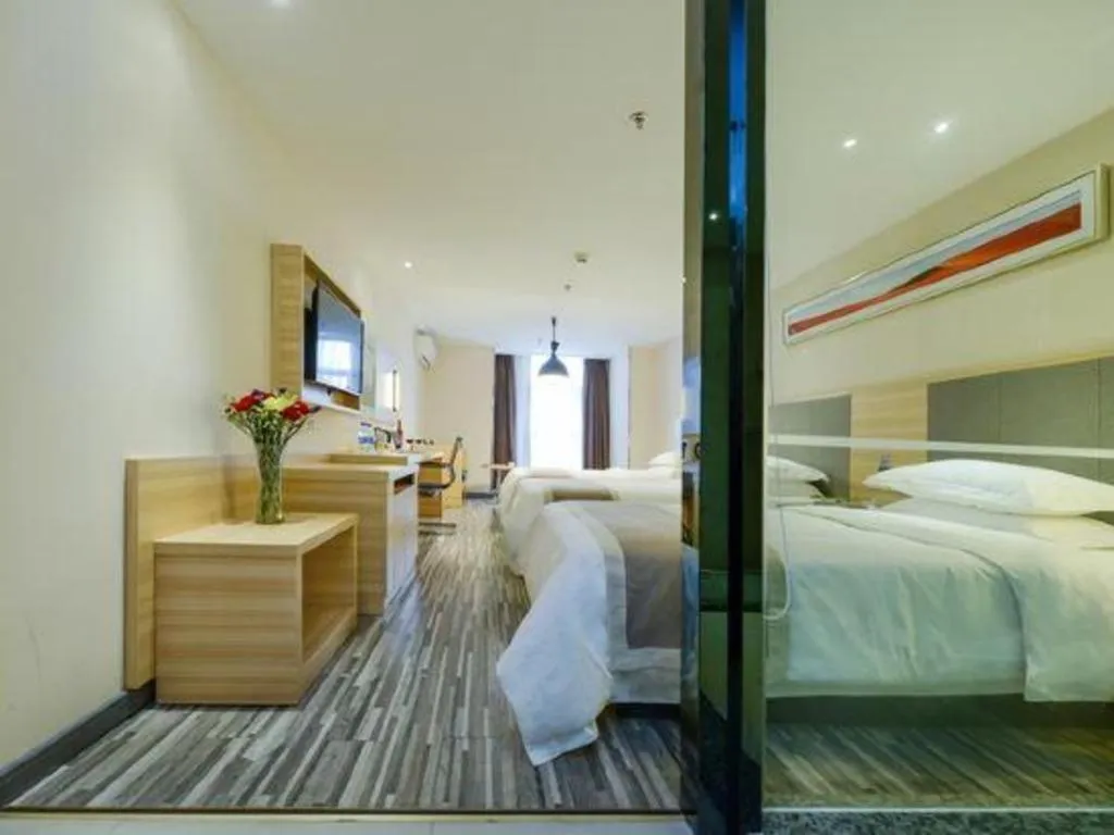 Bed in City Comfort Inn Chongqing Yuzhong District Daping Hospital