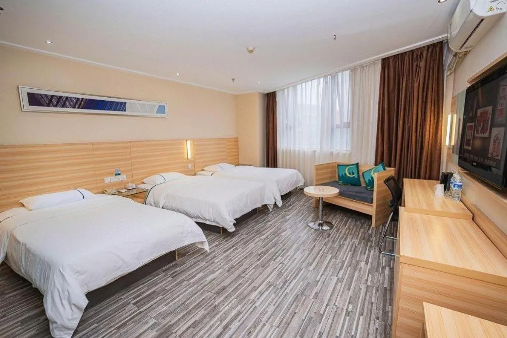 Bed in City Comfort Inn Chongqing Yuzhong District Daping Hospital