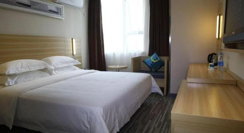 Bed in City Comfort Inn Chongqing Yuzhong District Daping Hospital