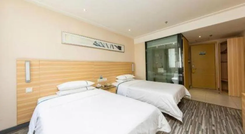 Bed in City Comfort Inn Chongqing Yuzhong District Daping Hospital