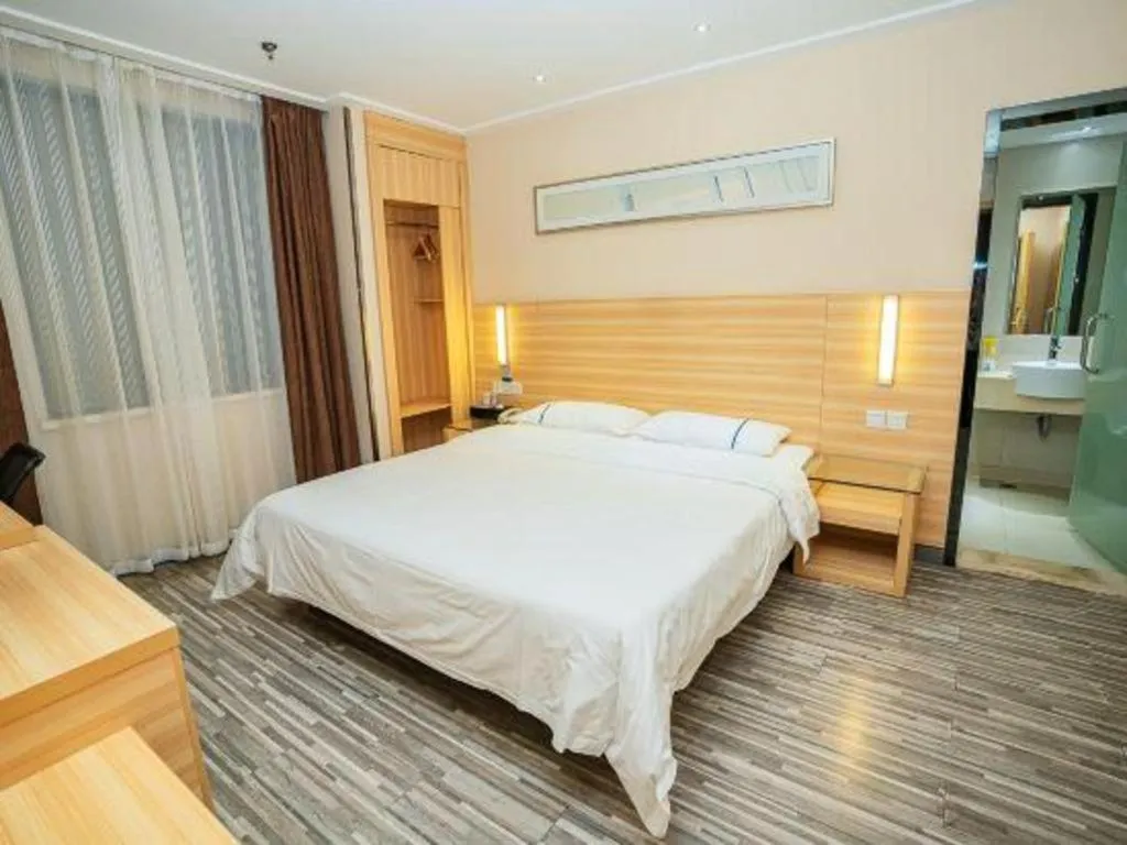 Bed in City Comfort Inn Chongqing Yuzhong District Daping Hospital