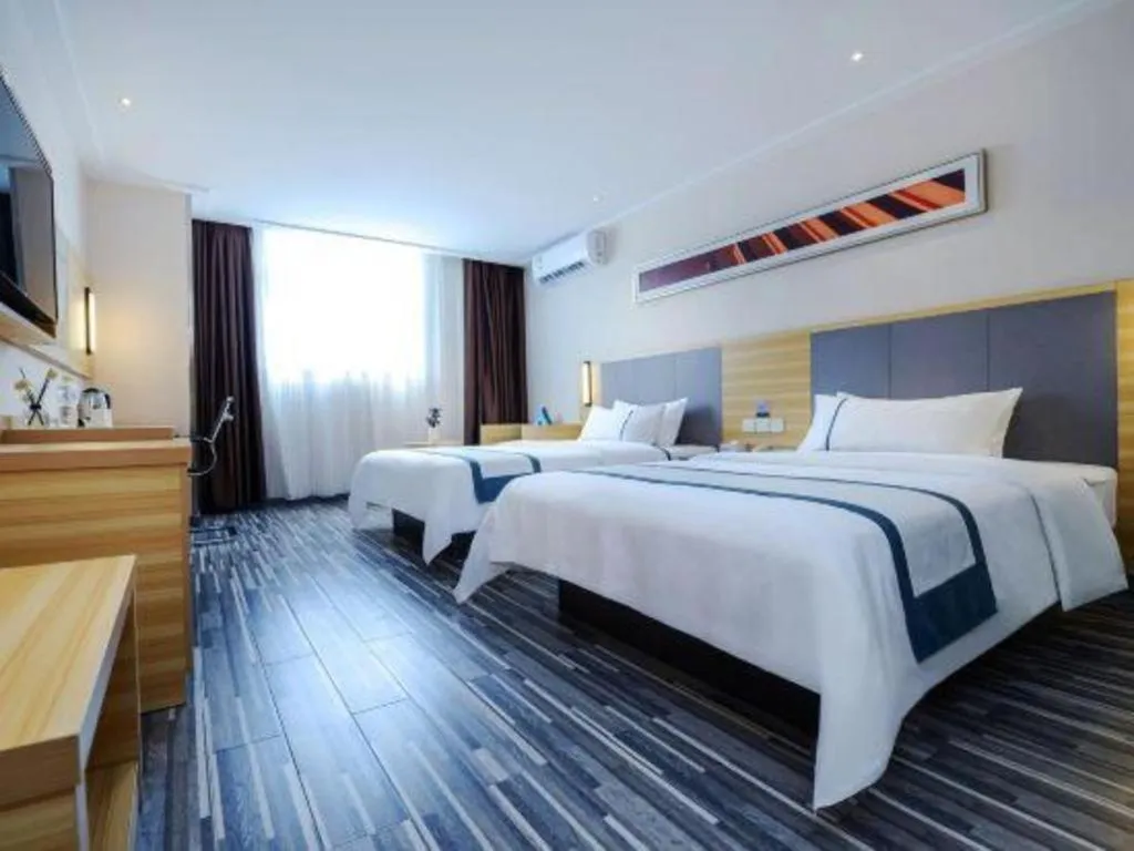 Bed in City Comfort Inn Chongqing Yuzhong District Daping Hospital