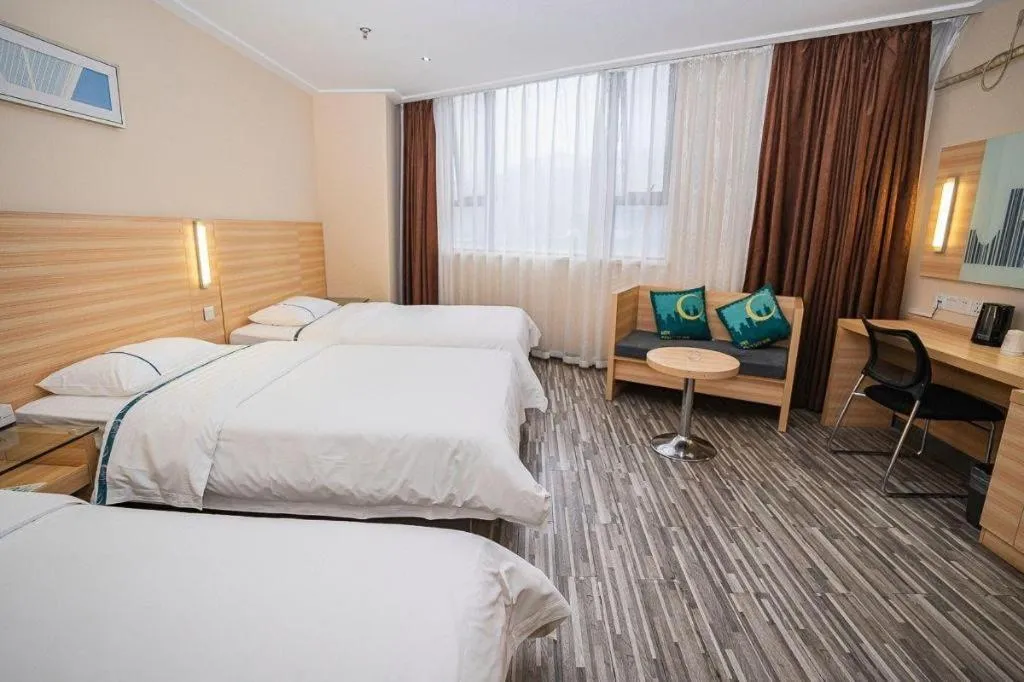 Bed in City Comfort Inn Chongqing Yuzhong District Daping Hospital