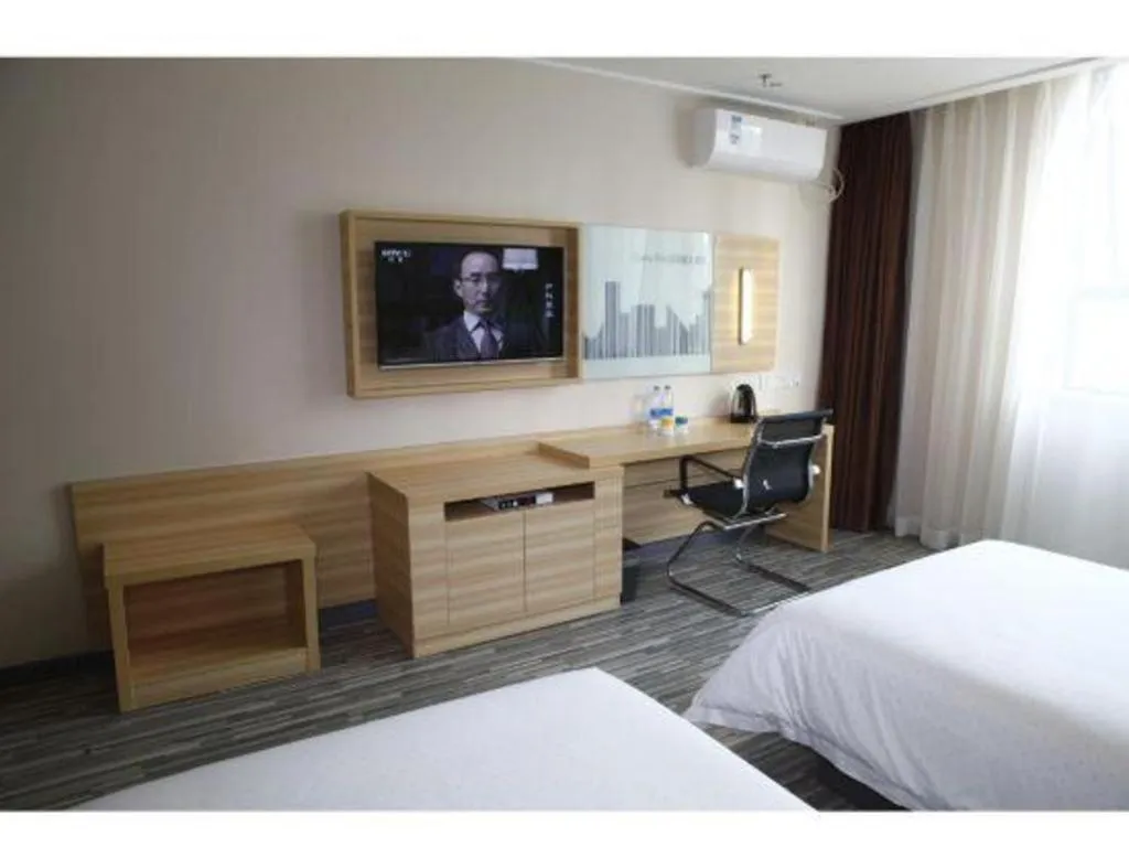 Bed in City Comfort Inn Chongqing Yuzhong District Daping Hospital