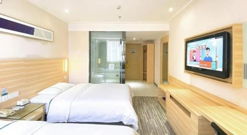 Bed in City Comfort Inn Chongqing Yuzhong District Daping Hospital