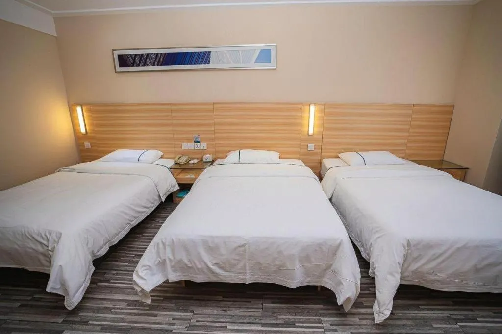 Bed in City Comfort Inn Chongqing Yuzhong District Daping Hospital