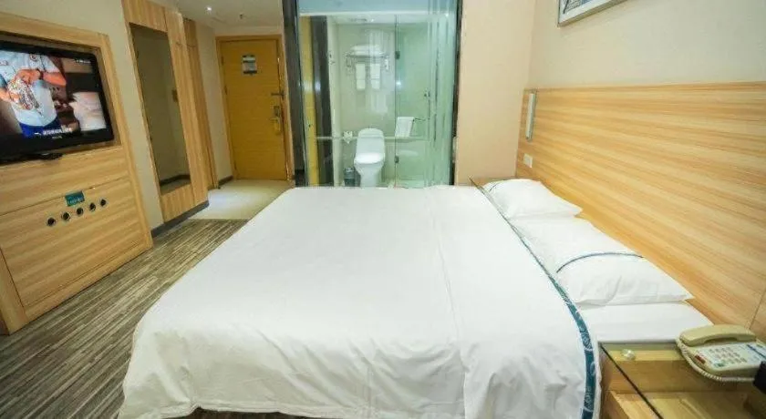 Bed in City Comfort Inn Chongqing Yuzhong District Daping Hospital