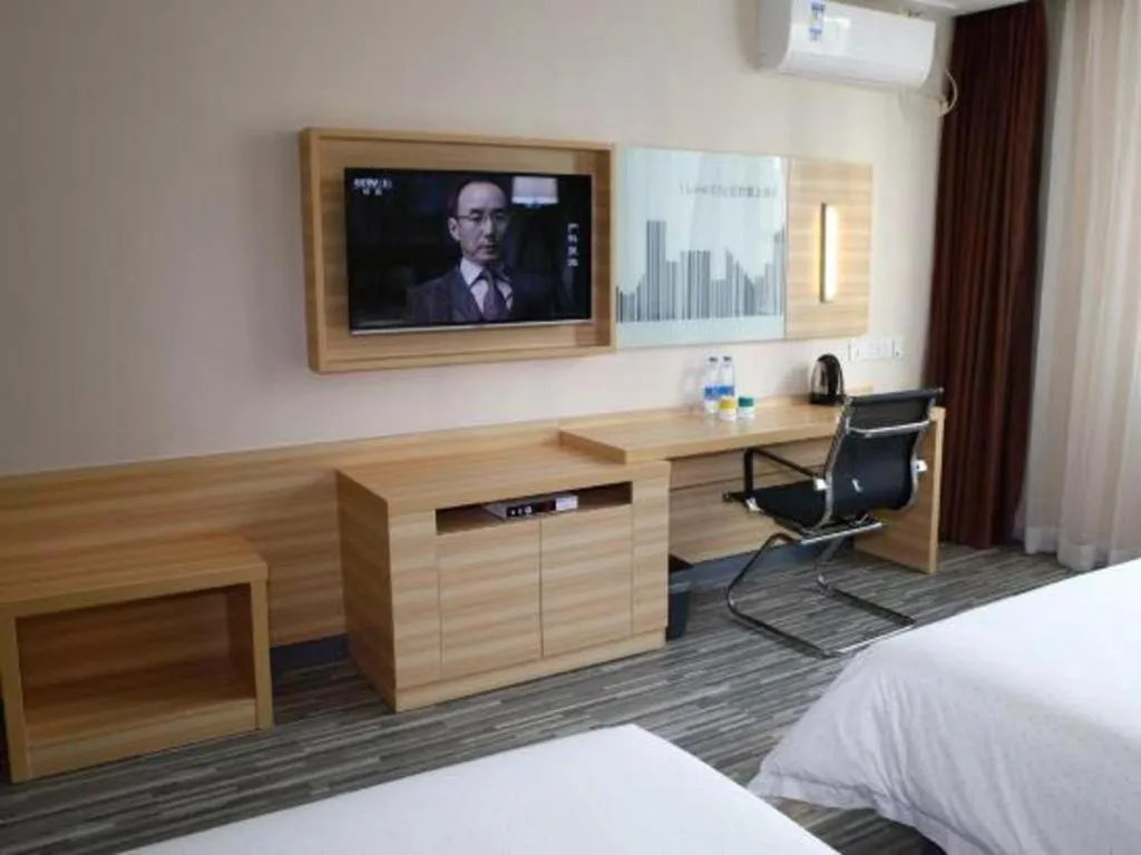 Bed in City Comfort Inn Chongqing Yuzhong District Daping Hospital