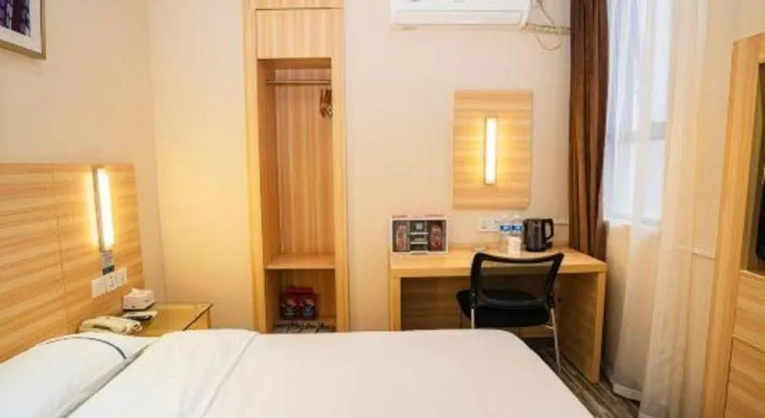 Bed in City Comfort Inn Chongqing Yuzhong District Daping Hospital