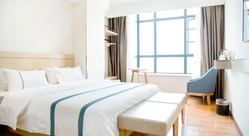 Bed in City Comfort Inn Xianning Tongshan Education Bureau