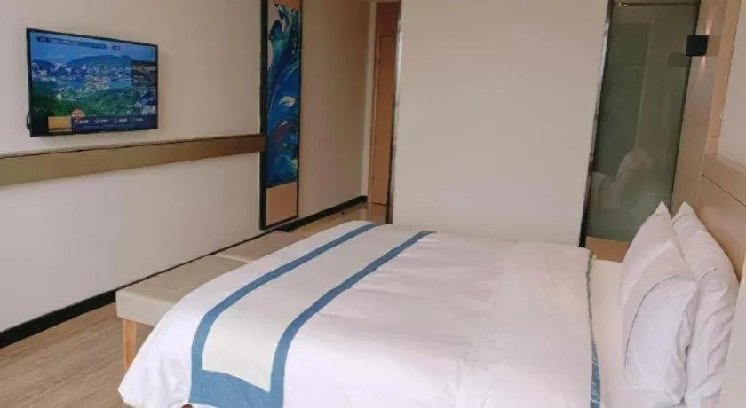 Bed in City Comfort Inn Xianning Tongshan Education Bureau