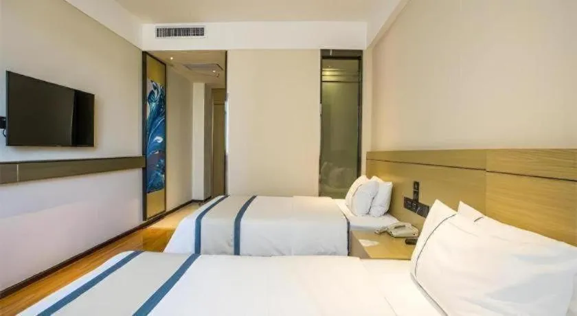 Bed in City Comfort Inn Xianning Tongshan Education Bureau