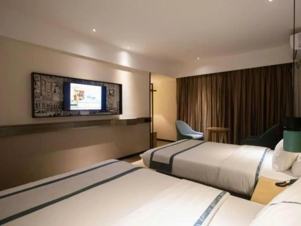 Bed in City Comfort Inn Beiliu Yongfeng Plaza Chengnan Bus Station