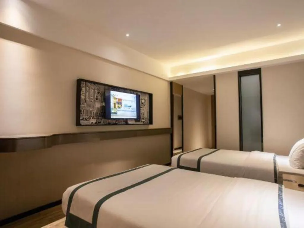 Bed in City Comfort Inn Beiliu Yongfeng Plaza Chengnan Bus Station