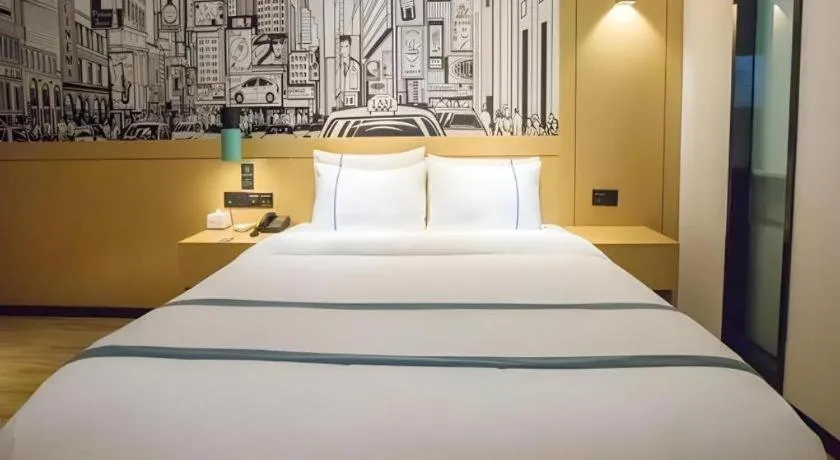 Bed in City Comfort Inn Beiliu Yongfeng Plaza Chengnan Bus Station