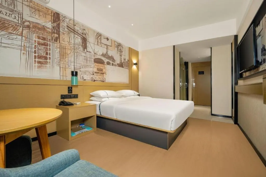 Bed in City Comfort Inn Beiliu Yongfeng Plaza Chengnan Bus Station