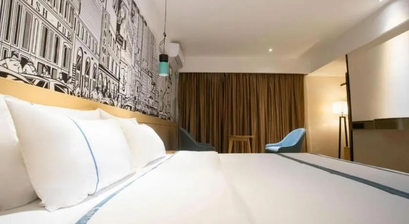 Bed in City Comfort Inn Beiliu Yongfeng Plaza Chengnan Bus Station