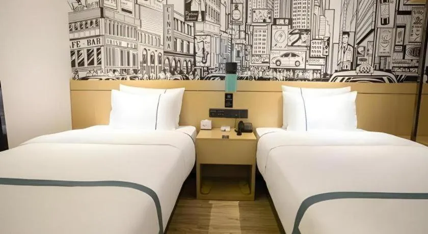 Bed in City Comfort Inn Beiliu Yongfeng Plaza Chengnan Bus Station