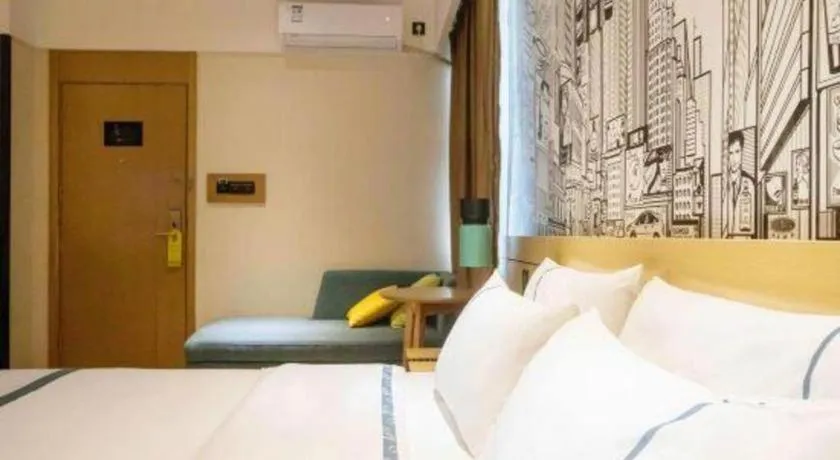 Bed in City Comfort Inn Beiliu Yongfeng Plaza Chengnan Bus Station