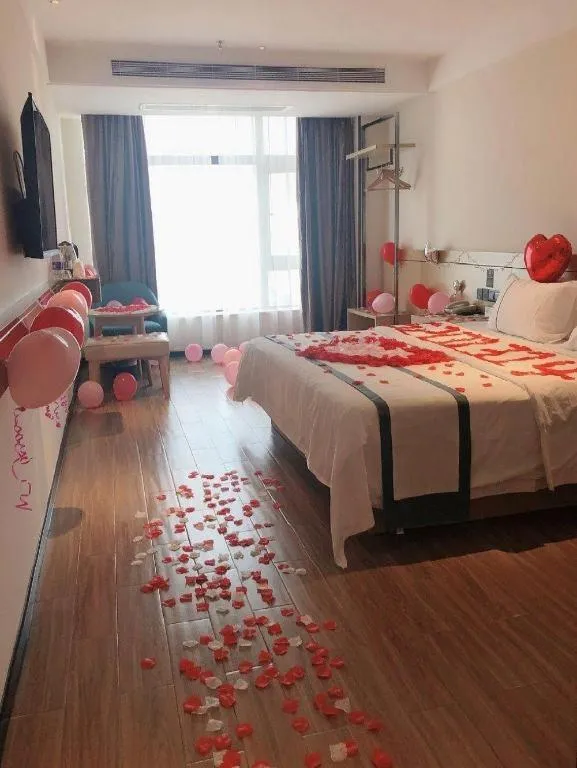 Bed in City Comfort Inn Zhanjiang Xuwen Port Wharf Passenger Station