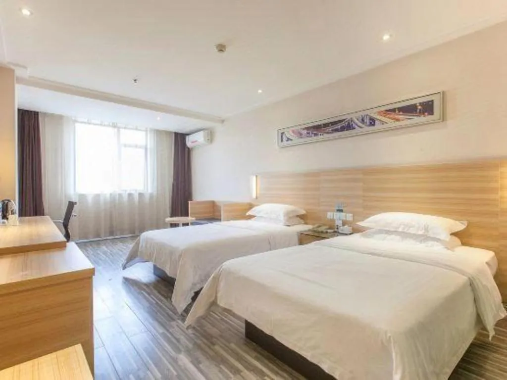 Bed in City Comfort Inn Xiangyang Zaoyang Guangwu Road