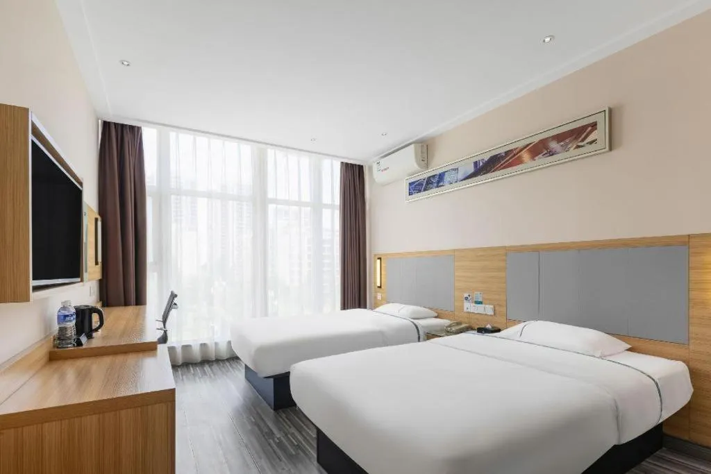Bed in City Comfort Inn Xiangyang Zaoyang Guangwu Road
