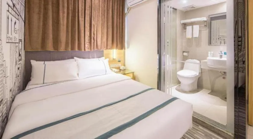 Bed in City Comfort Inn Liuzhou The Mixc Xijiang Road