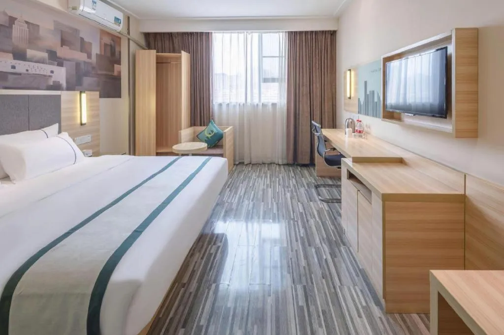 Bed in City Comfort Inn Liuzhou The Mixc Xijiang Road