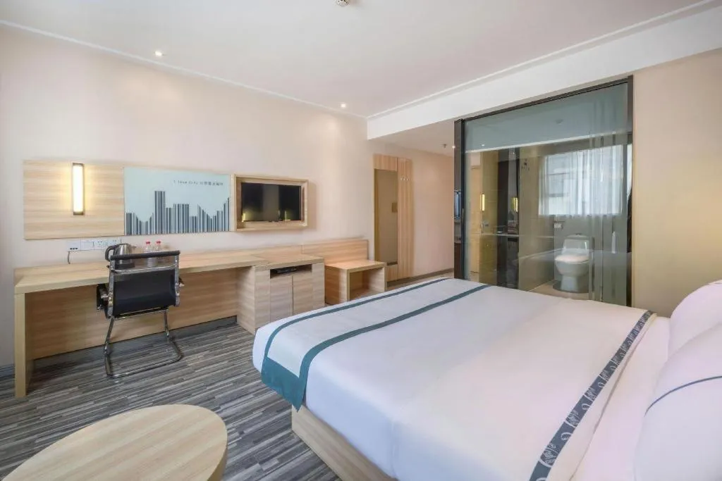 Bed in City Comfort Inn Liuzhou The Mixc Xijiang Road