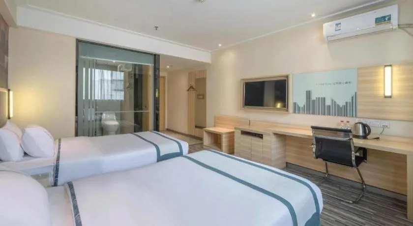 Bed in City Comfort Inn Liuzhou The Mixc Xijiang Road