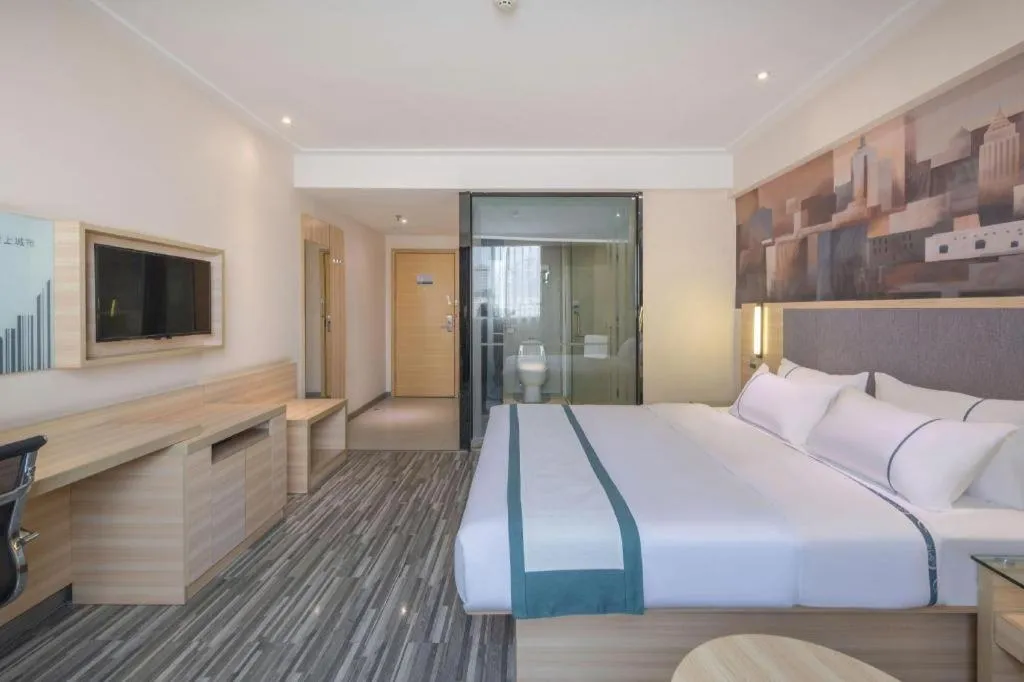 Bed in City Comfort Inn Liuzhou The Mixc Xijiang Road