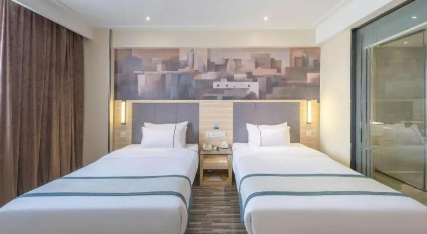 Bed in City Comfort Inn Liuzhou The Mixc Xijiang Road