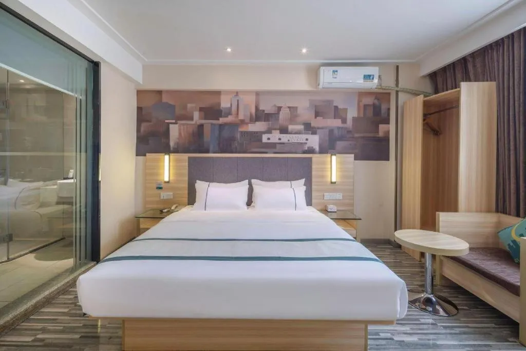 Bed in City Comfort Inn Liuzhou The Mixc Xijiang Road