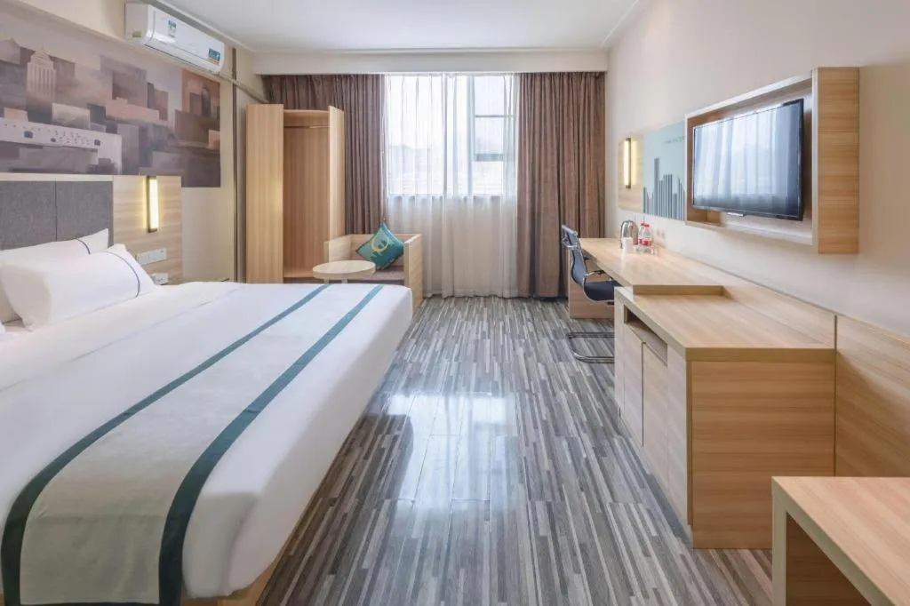 Bed in City Comfort Inn Liuzhou The Mixc Xijiang Road