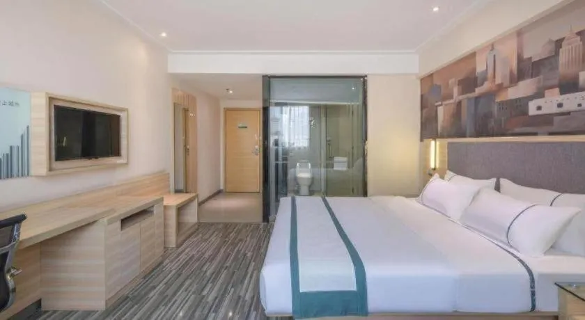 Bed in City Comfort Inn Liuzhou The Mixc Xijiang Road