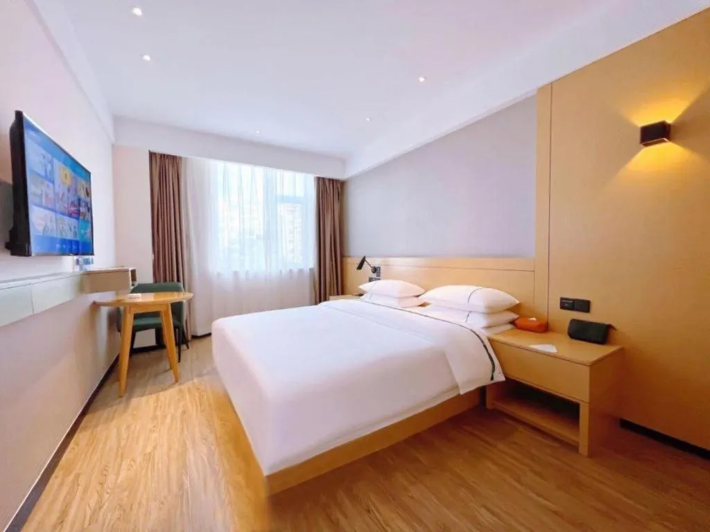 Bed in City Comfort Inn Rizhao High-speed Railway Station Yingbin Road RT-Mart