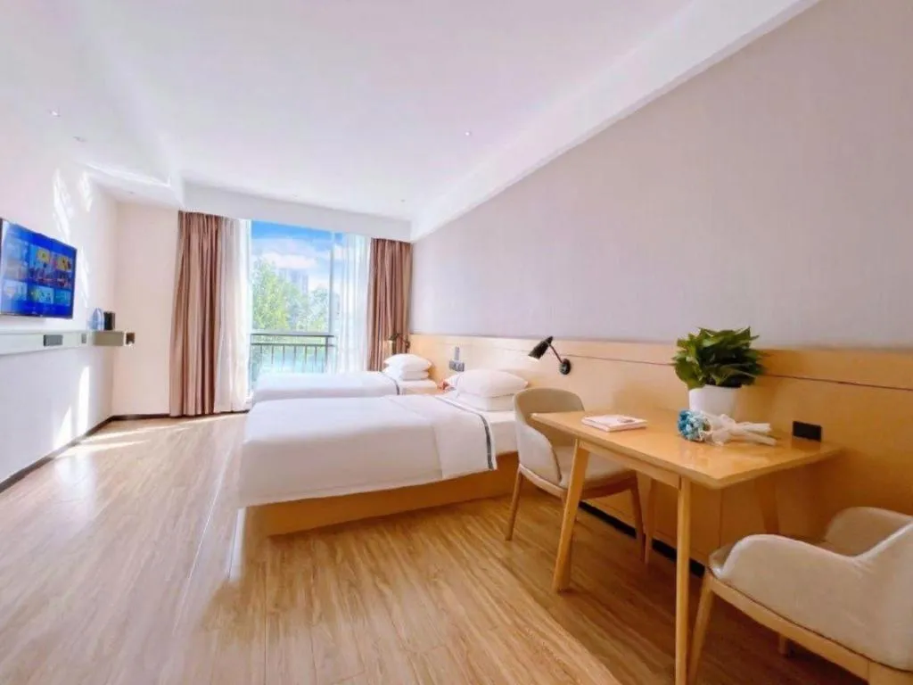 Bed in City Comfort Inn Rizhao High-speed Railway Station Yingbin Road RT-Mart