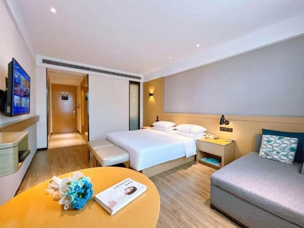 Bed in City Comfort Inn Rizhao High-speed Railway Station Yingbin Road RT-Mart