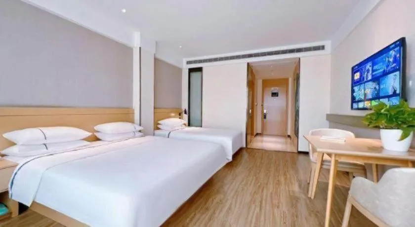 Bed in City Comfort Inn Rizhao High-speed Railway Station Yingbin Road RT-Mart