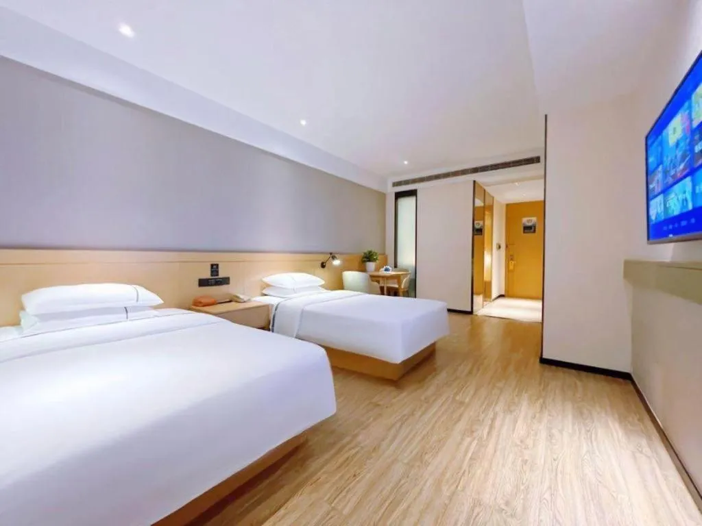 Bed in City Comfort Inn Rizhao High-speed Railway Station Yingbin Road RT-Mart