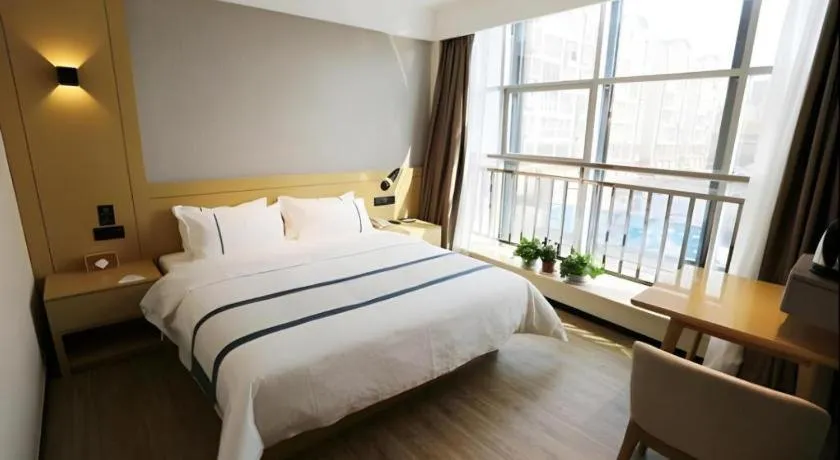 Bed in City Comfort Inn Rizhao High-speed Railway Station Yingbin Road RT-Mart