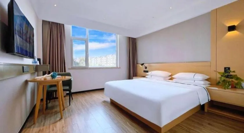 Bed in City Comfort Inn Rizhao High-speed Railway Station Yingbin Road RT-Mart