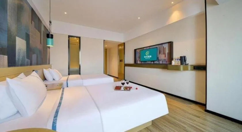 Bed in City Comfort Inn Chongqing Huangguan Dafuti