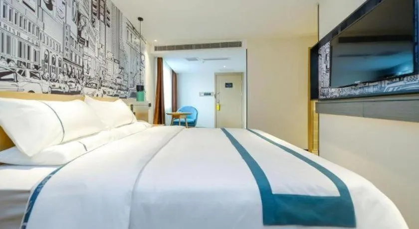 Bed in City Comfort Inn Chongqing Huangguan Dafuti