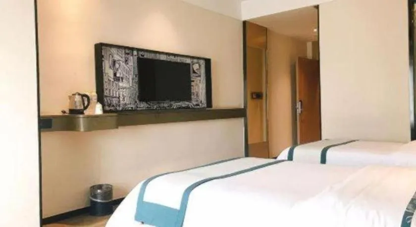 Bed in City Comfort Inn Chongqing Huangguan Dafuti