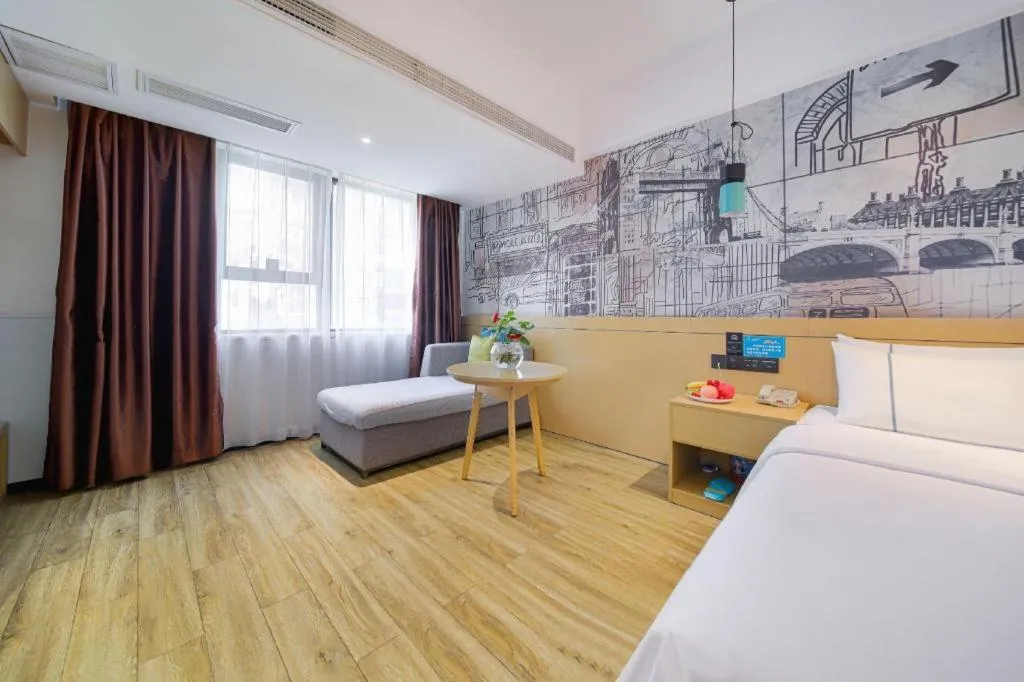 Bed in City Comfort Inn Chongqing Huangguan Dafuti