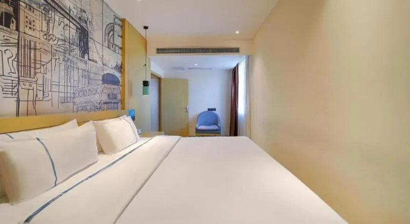 Bed in City Comfort Inn Chongqing Huangguan Dafuti