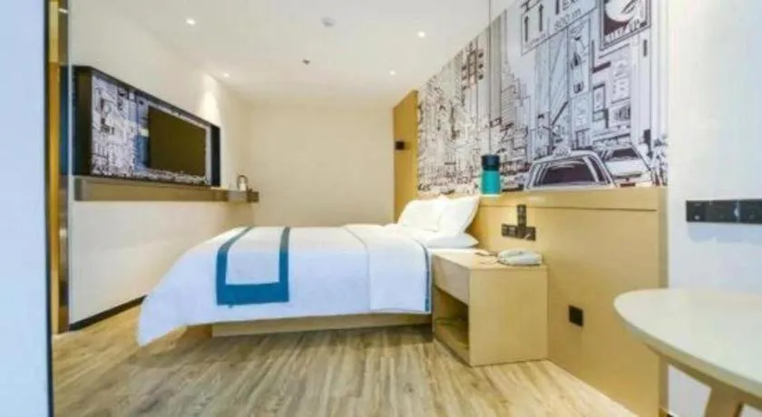 Bed in City Comfort Inn Chongqing Huangguan Dafuti